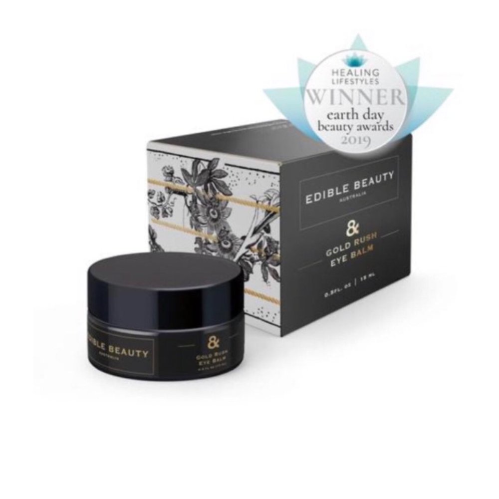 EDIBLE BEAUTY Australia Gold Rush Eye Balm 15 mL NIB